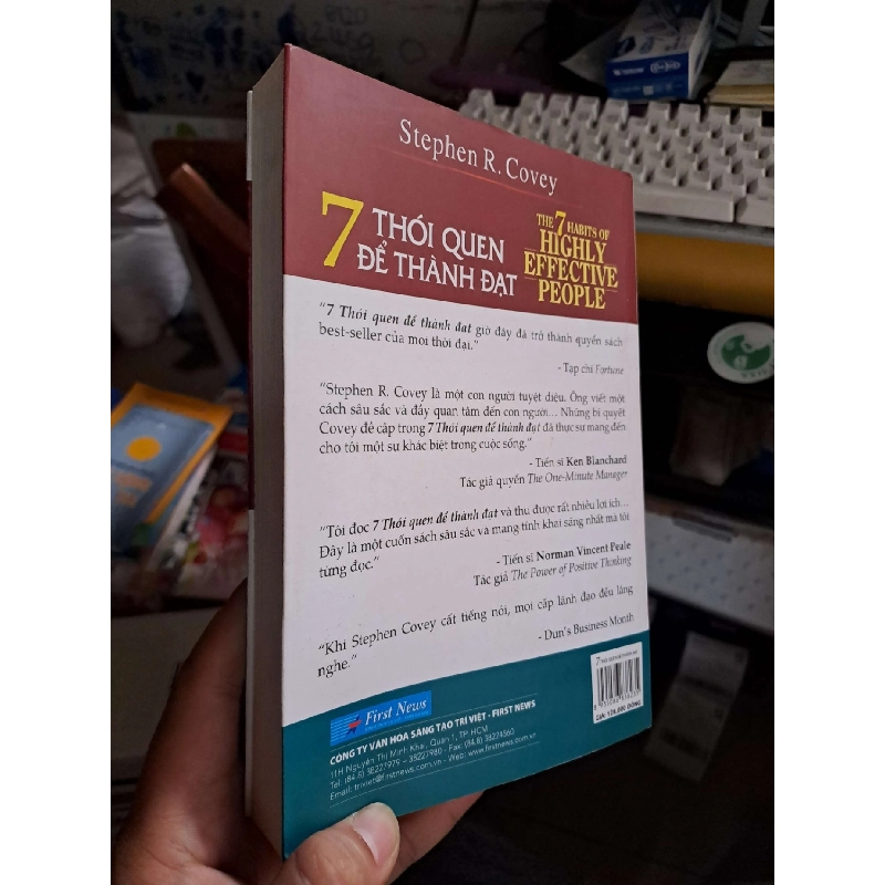 7 thói quen để thành đạt - Stephen R. Covey KỸ NĂNG HCM1008 920162