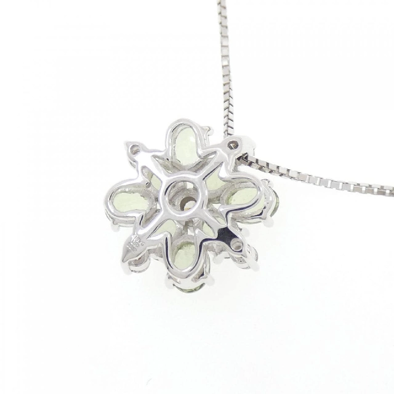 K18WG Sapphire Necklace 1.50CT - Hàng hiệu Authentic 857126