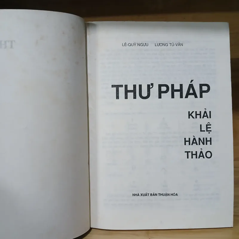Thư Pháp - Khải Lệ Hành Thảo (Lê Quí Ngưu, Lương Tú Vân) 719719