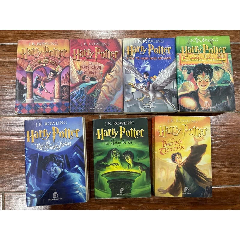 Harry Potter full bộ 7 tập bìa hoạt hình( số la tinh) B 522077