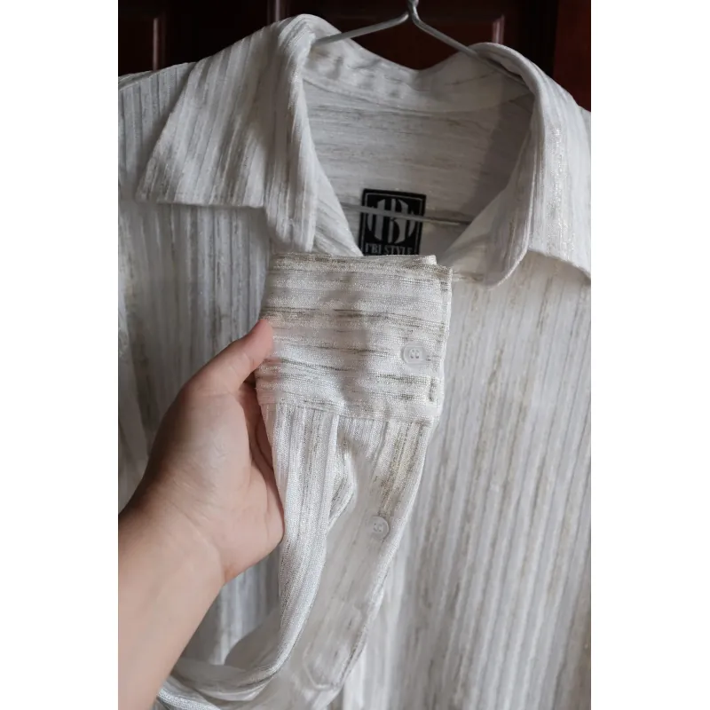 Áo Sơ Mi Nam Ánh Kim Tuyến - Mới 98% 701726