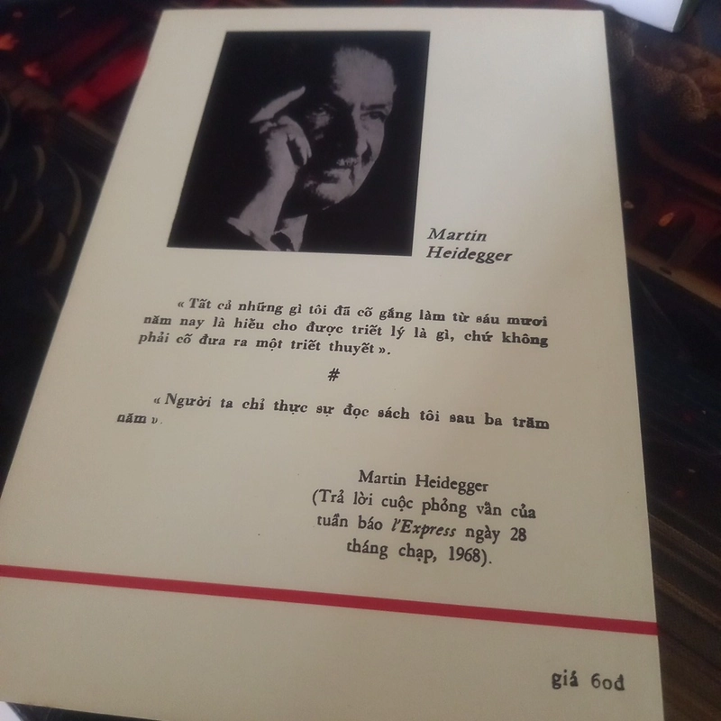 TRIẾT LÝ LÀ GÌ MARTIN HEIDEGGER 517331
