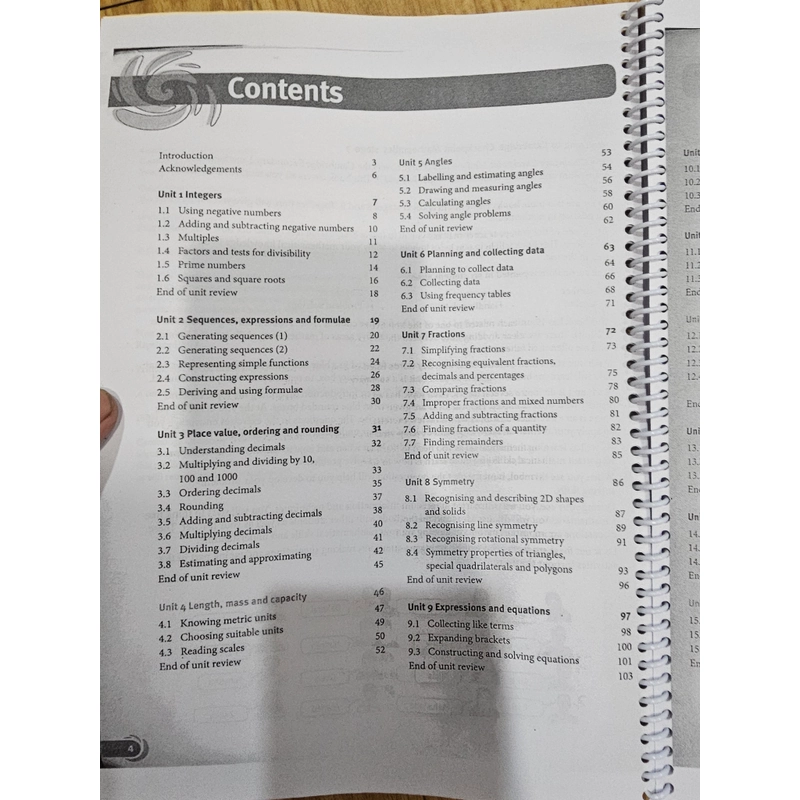 Mathematics course book (Sách photo) như hình  461777