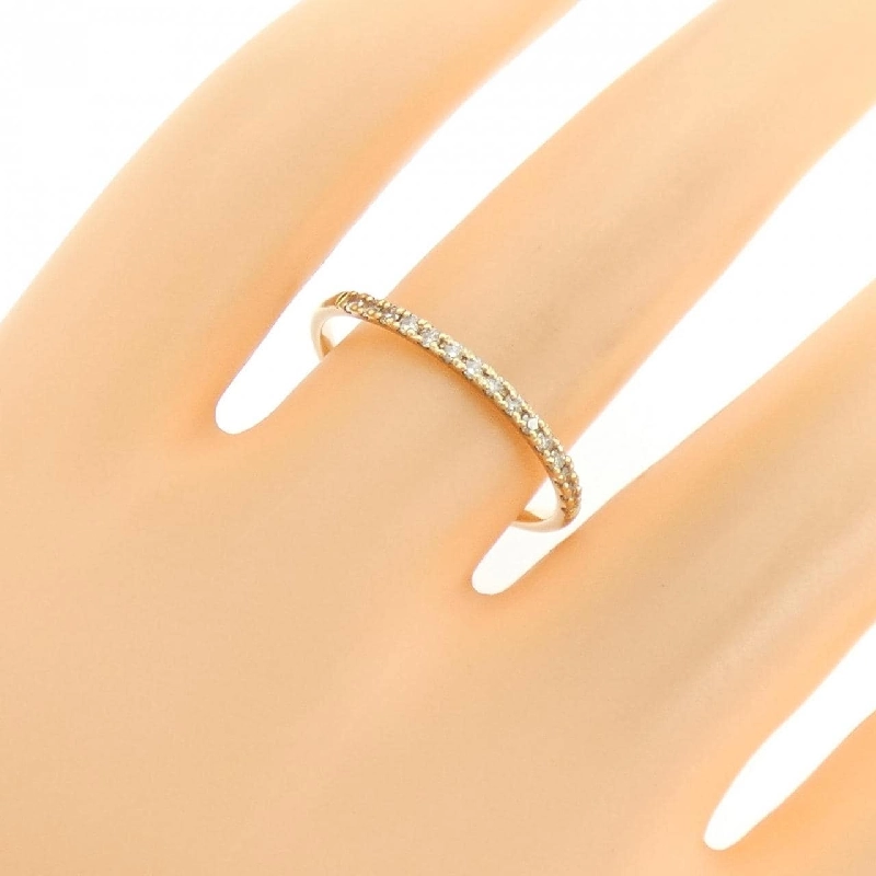 Nhẫn kim cương K10YG 0.13CT 665360