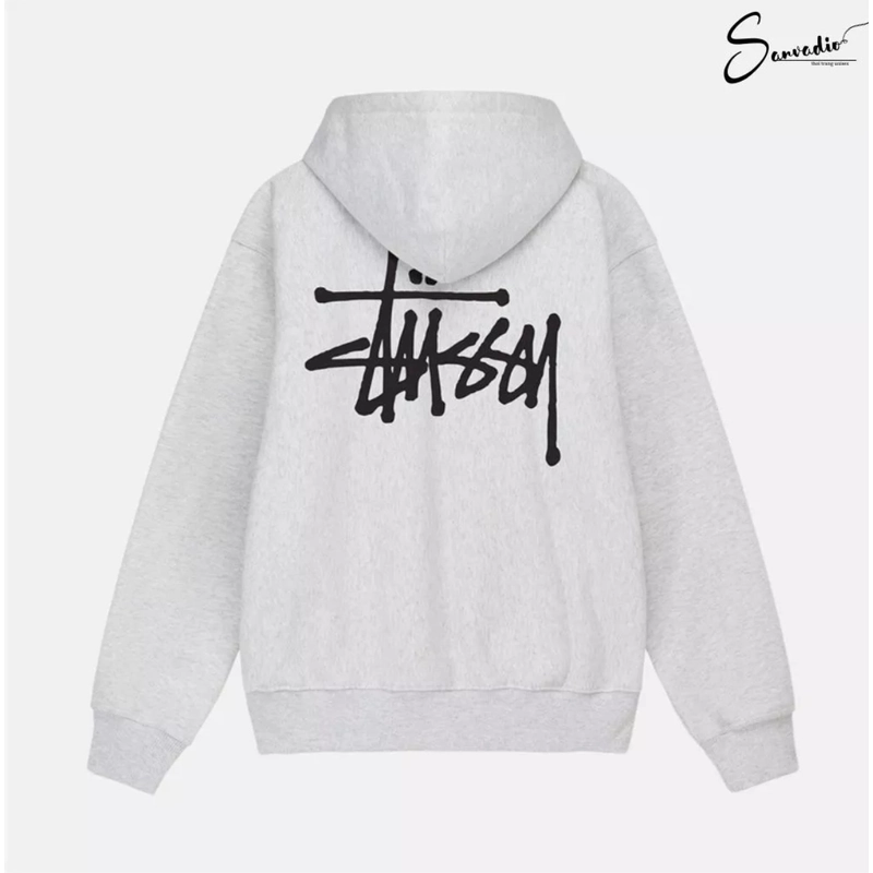 áo hoodie stussy xám tiêu 224006