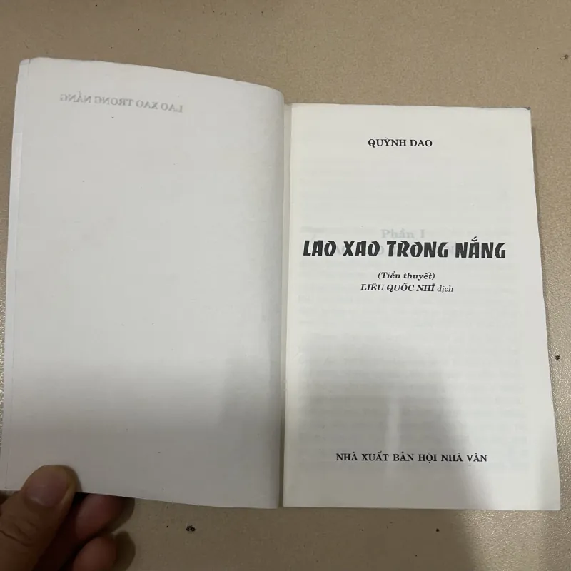 Lao xao trong nắng - Quỳnh Dao (c47) 933349