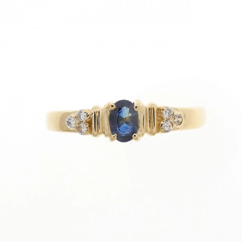 Nhẫn Sapphire K18YG 0.25CT - Hàng hiệu Chính hãng 854640