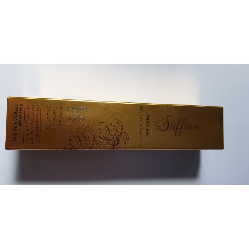 XỊT KHOÁNG SAFFRON- NHỤY HOA NGHỆ TÂY DƯỠNG DA 3 TRONG 1 12803