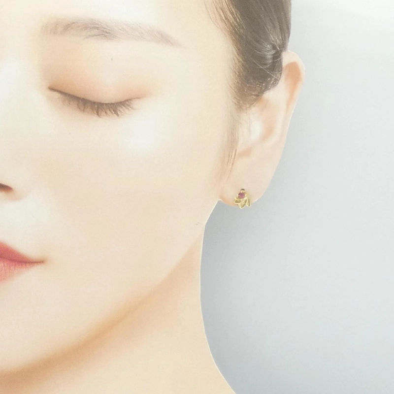 K18YG Tourmaline Bông tai - Hàng hiệu Chính hãng 869361