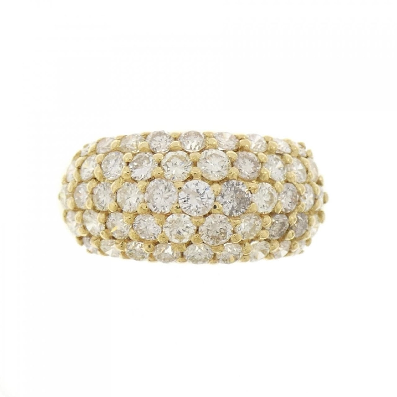 Nhẫn kim cương Pavé K18YG 2.085CT - Hàng hiệu Chính hãng 851732