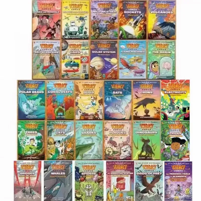 Science Comics (Sách nhập) - Full bộ 32 quyển mới nhất 1038292