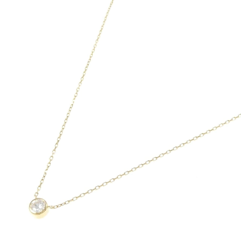 K18YG Dây chuyền kim cương 0.18CT - Hàng hiệu Chính hãng 860545