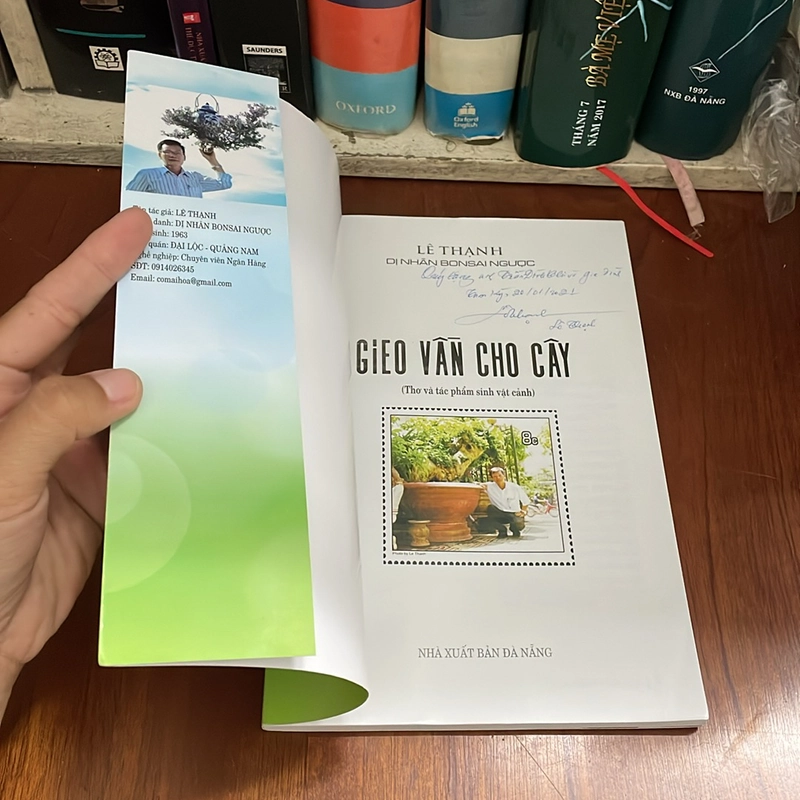 [Có Thủ Bút Tác Giả] - II Thơ: Gieo Vần Cho Cây - Lê Thạnh (Dị Nhân Bonsai Ngược) - 2020 531947