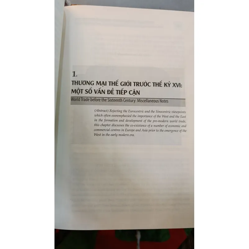 THƯƠNG MẠI THẾ GIỚI VÀ HỘI NHẬP CỦA VIỆT NAM THẾ KỶ XVI-XVIII - HOÀNG ANH TUẤN 722357