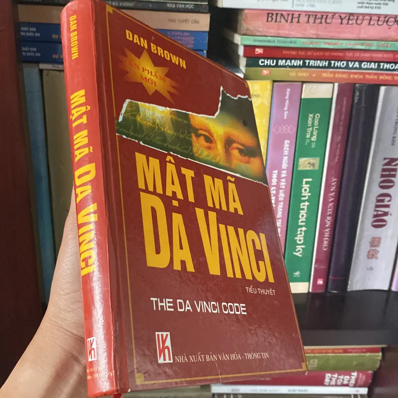 MẬT MÃ DA VINCI, THE DA VINCI CODE, bản bìa cứng (XB 2006) 1037877