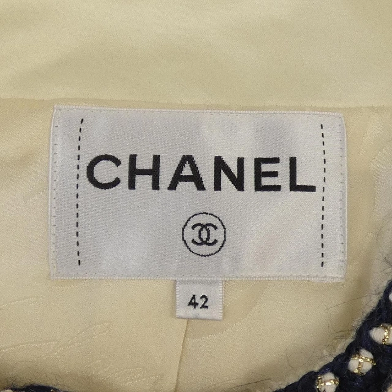 Áo khoác không cổ CHANEL P59643V37141 629889
