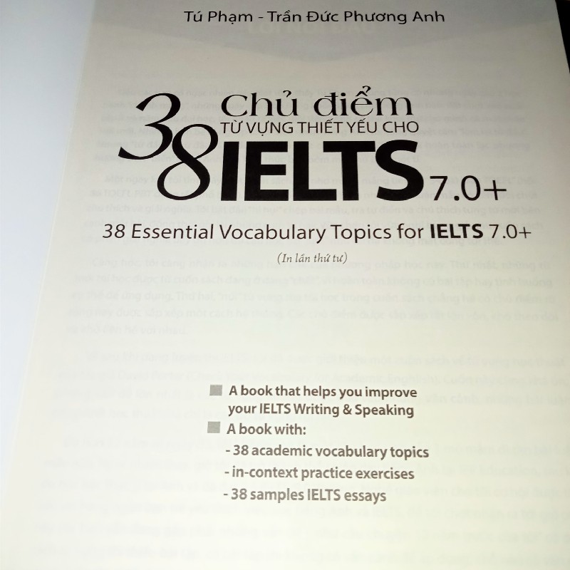 38 Chủ Điểm Từ Vựng Thiết Yếu Cho Ielts 7.0+ 7916