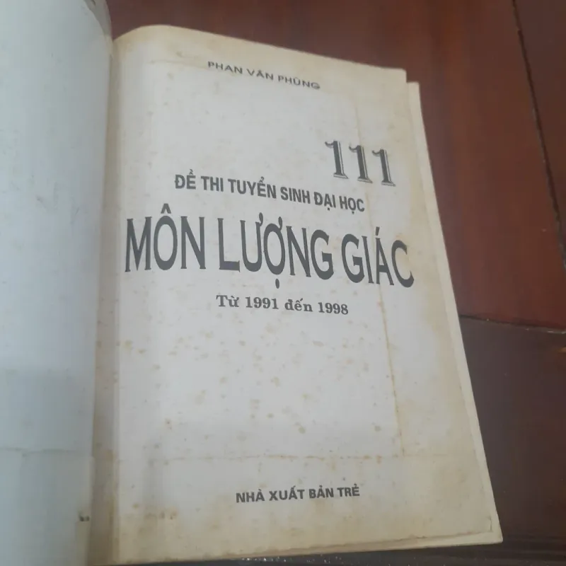 111 đề thi tuyển sinh Đại học - LƯỢNG GIÁC 1033054