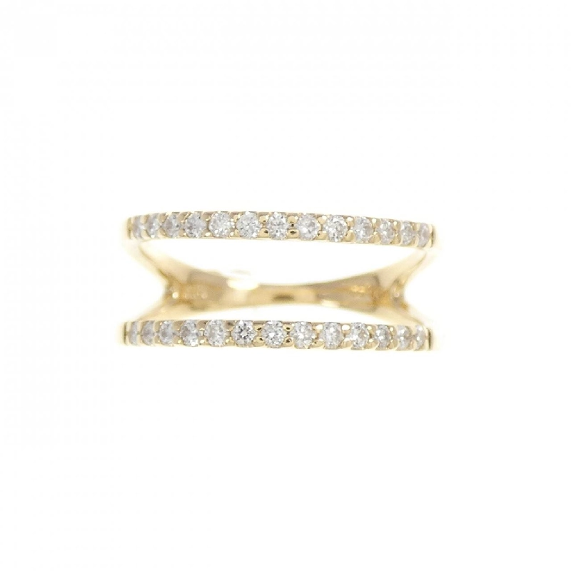 Nhẫn kim cương K18YG 0.16CT 670005