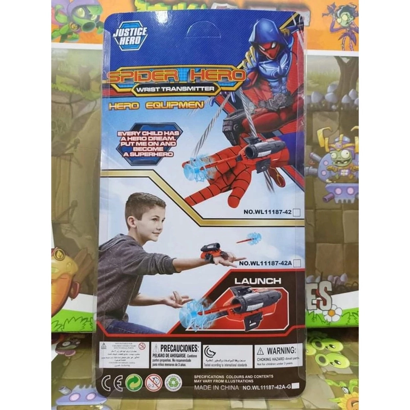 Đồ chơi găng tay siêu nhân người Nhện Spider man WL11187 283215