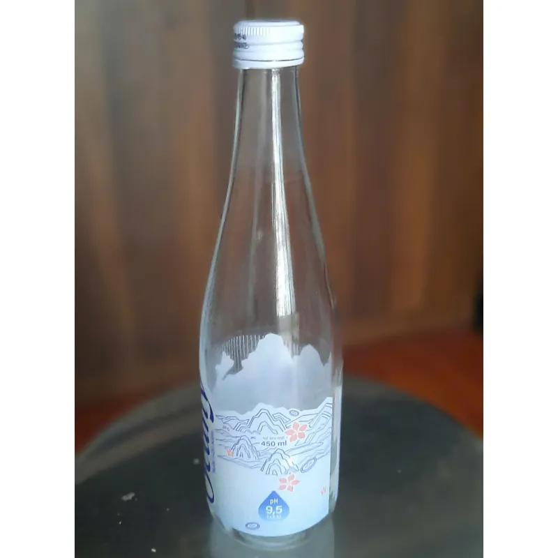 vỏ chai nước suối thủy tinh cao cấp với thiết kế sang trọng, lịch sự 1024368