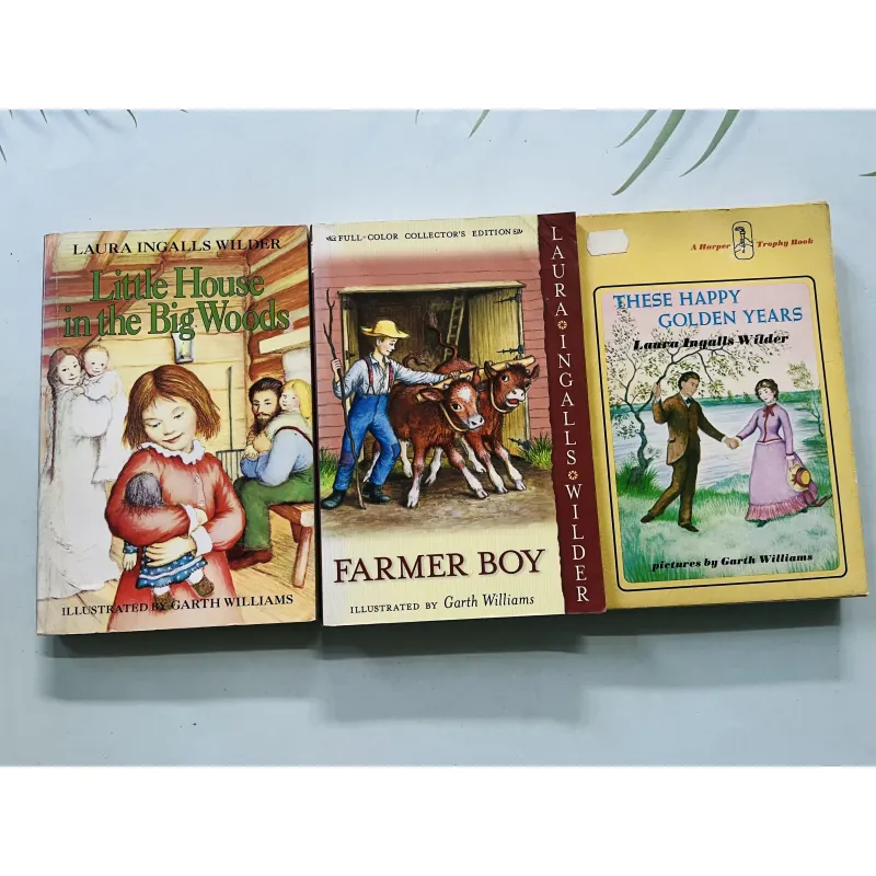 Set 3 cuốn Ngôi nhà nhỏ trên thảo nguyên bản tiếng Anh 778305