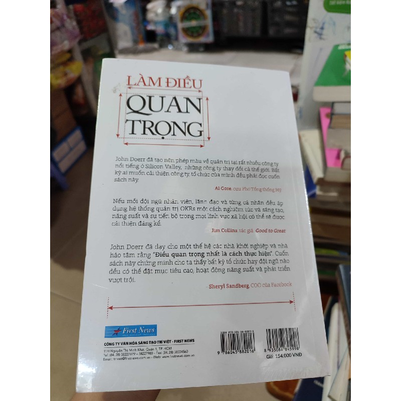 Làm điều quan trọng - Sách mới 43115