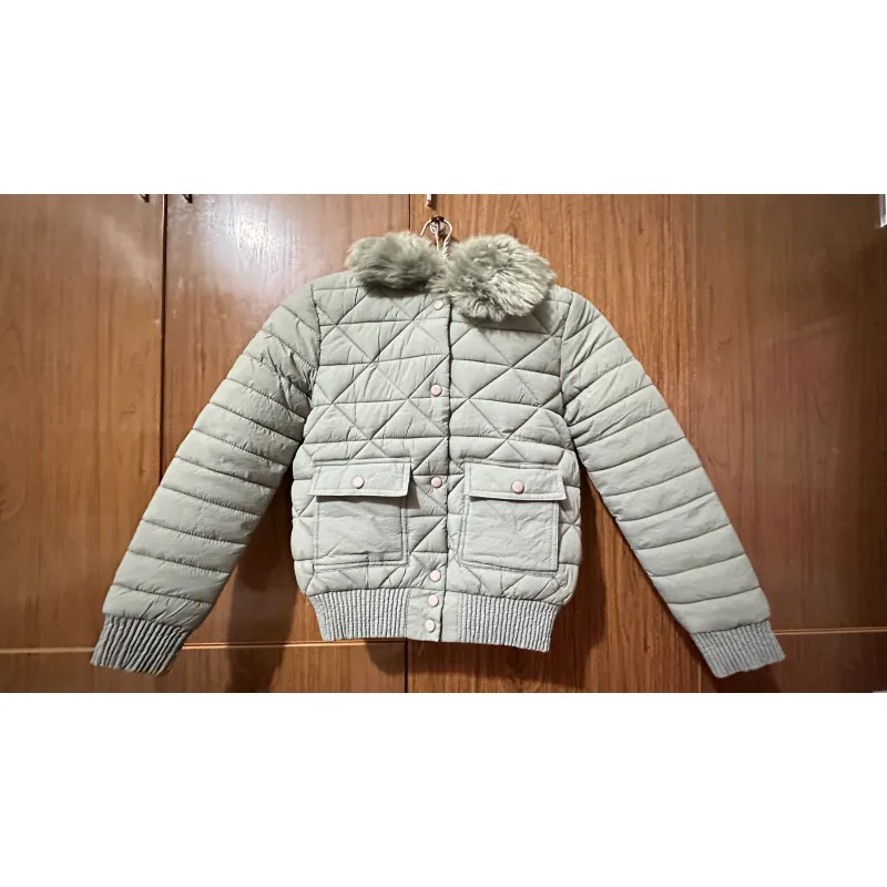 Áo phao nữ màu xanh 1013032