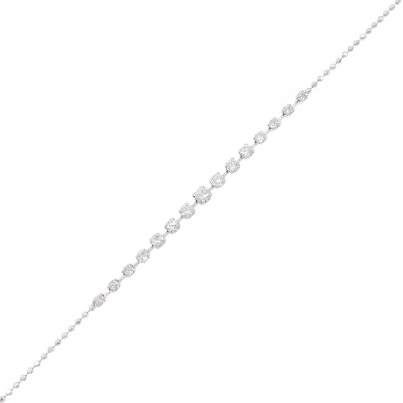 K18WG Vòng tay kim cương 0.50CT - Hàng hiệu Chính hãng 873754