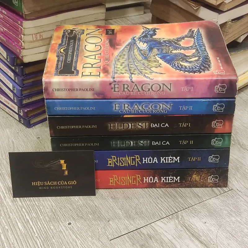 Combo 3 phần: Eragon Cậu bé cưỡi rồng + Eldest Đại ca + Brisingr Hoả kiếm 995004