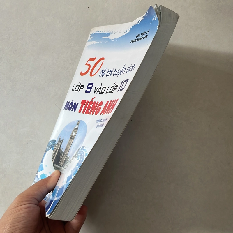 50 đề thi tuyển sinh lớp 9 vào lớp 10 môn Tiếng Anh 539179
