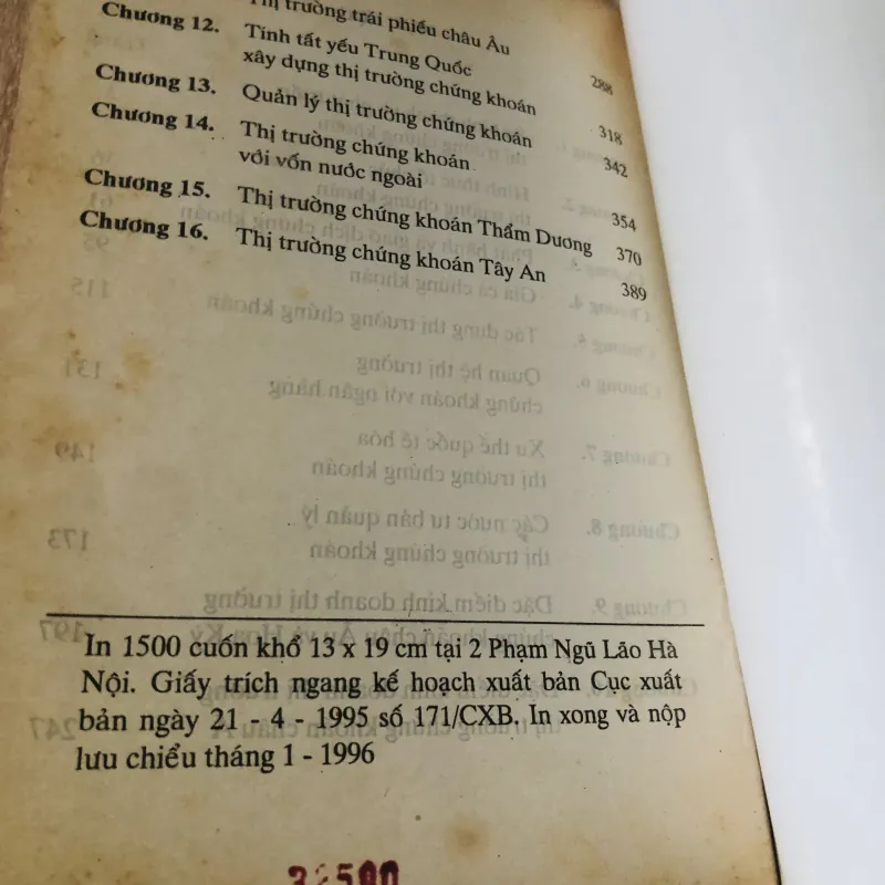 THỊ TRƯỜNG VÀ SỞ GIAO DỊCH  1022553