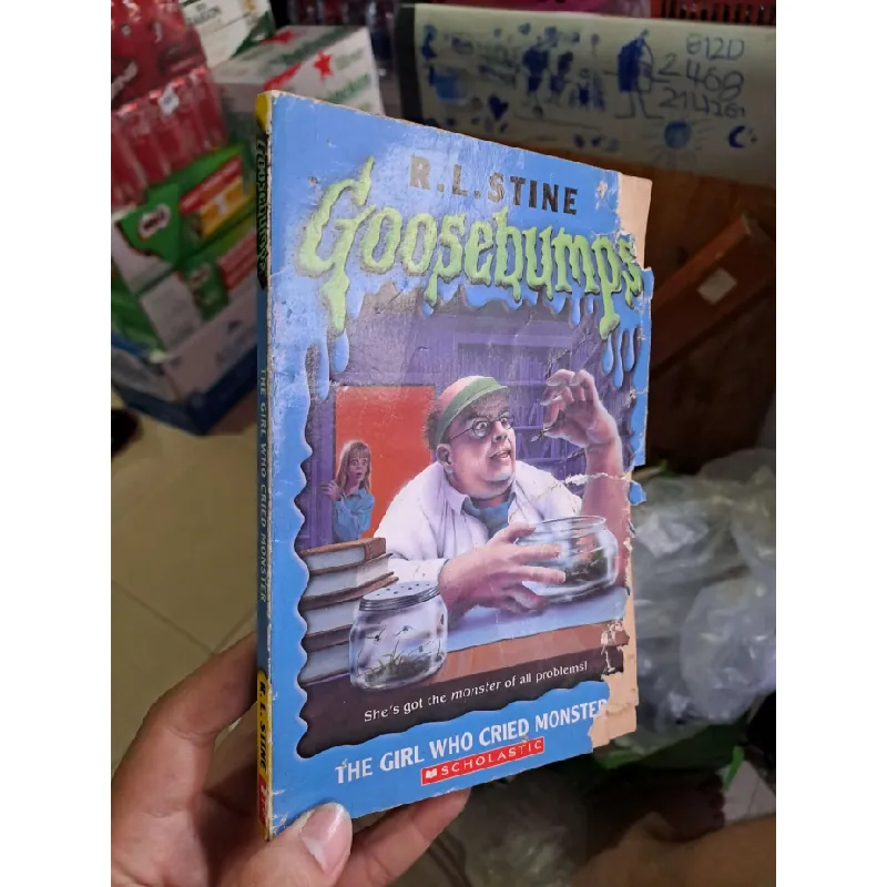 The girl who cried monster - Stine SÁCH ĐỒNG GIÁ 5K HCM0910 Blogmeo 281125 711217