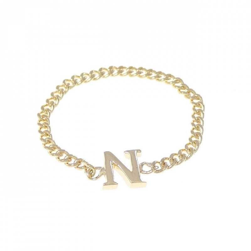 Nhẫn chữ cái N K18YG - Hàng hiệu Authentic 854008