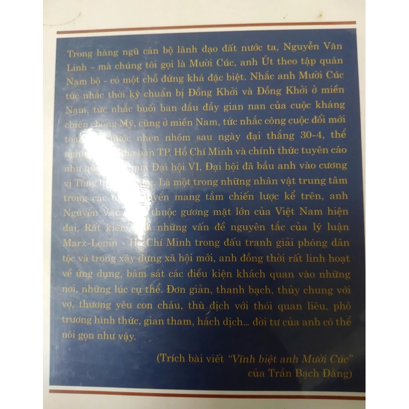 Nguyễn Văn Linh Hành Trình Cùng Lịch Sử 497180