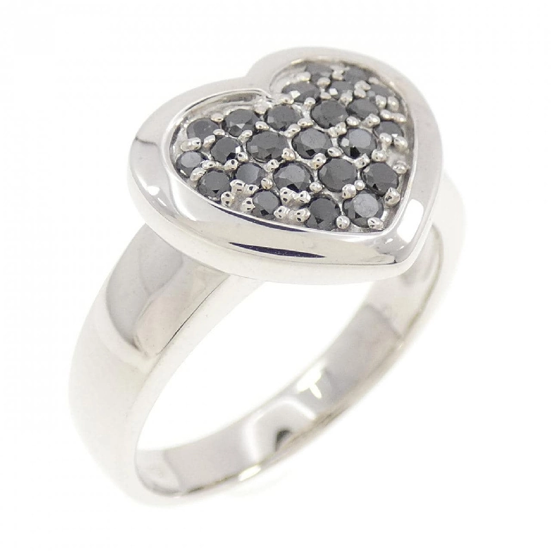 Nhẫn kim cương hình trái tim K18WG 0.32CT - Hàng hiệu chính hãng 853224