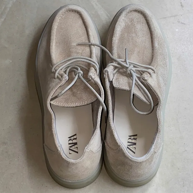 Giày ZARA da lộn Casual 789507