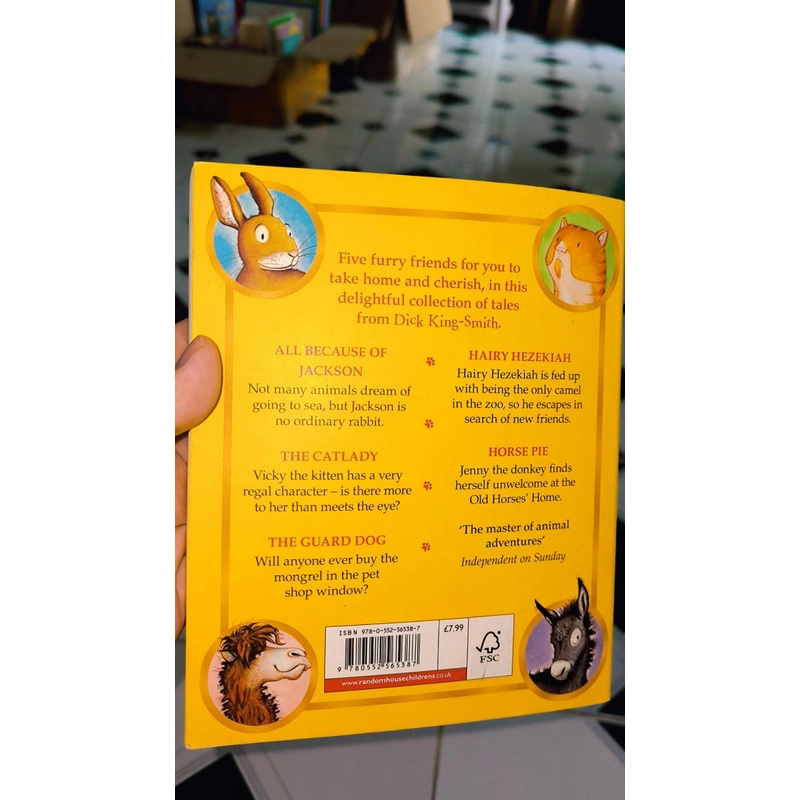Ngoại văn tuyển tập truyện ngắn về động vật cho bé - ANIMAL TALES (Dick King-Smith) 496264