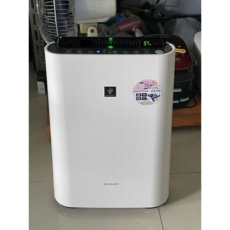 🌀 MÁY LỌC KHÔNG KHÍ SHARP KC-S50W – MÁY LỌC KHÔNG KHÍ 2 TRONG 1 TẠO ẨM & LỌC BỤI  503955