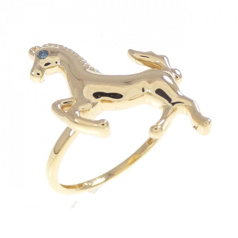 Nhẫn kim cương K18YG 0.01CT - Hàng hiệu chính hãng 849983