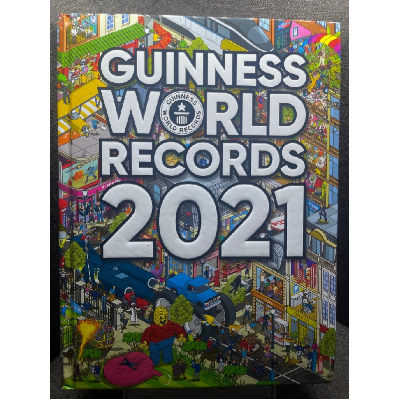 Guinness world records 2021 mới 90% sách tranh màu ngoại văn kỷ lục guinness HPB1605 SÁCH NGOẠI VĂN 349528