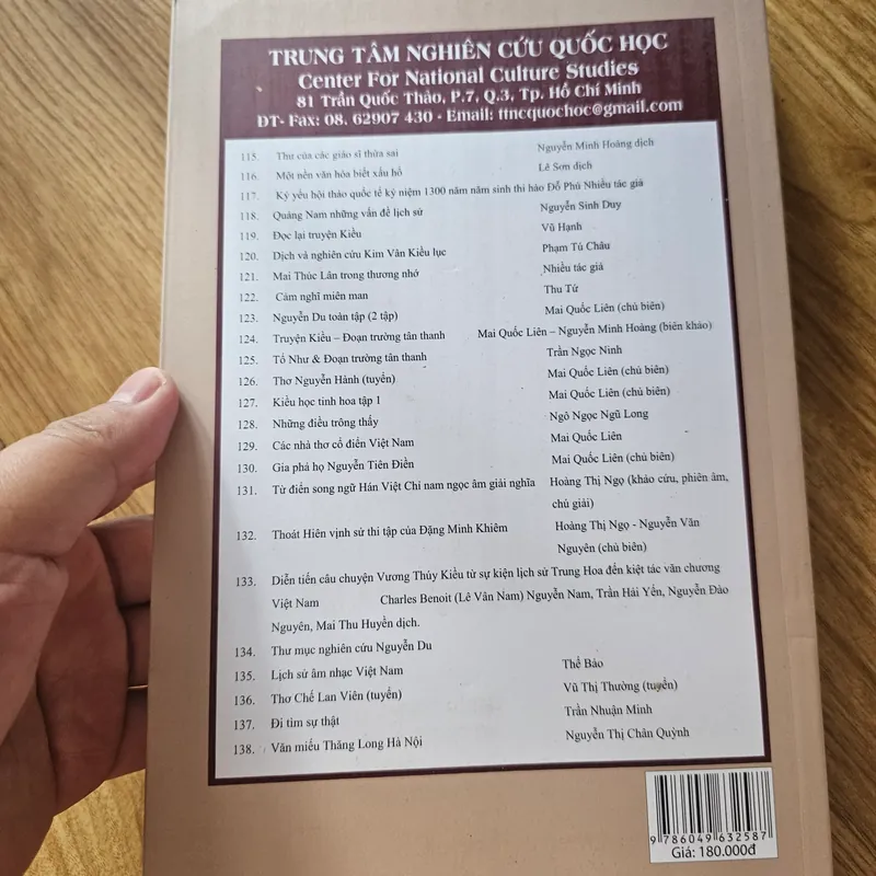 Thơ nguyễn đề tuyển
90k (bìa 180k) 561237