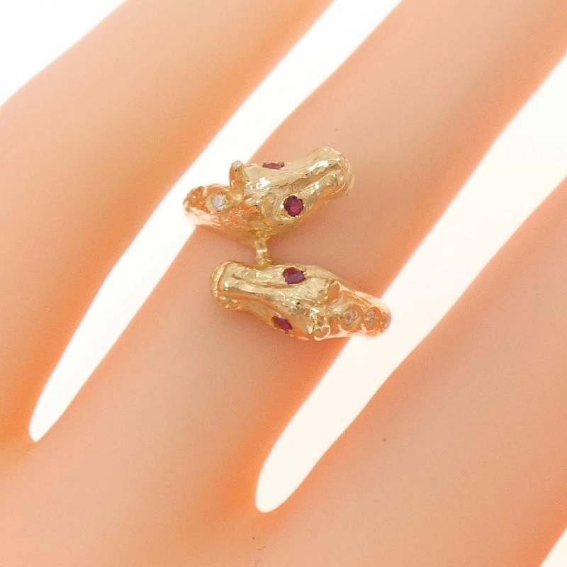 Nhẫn ruby K18YG 672545