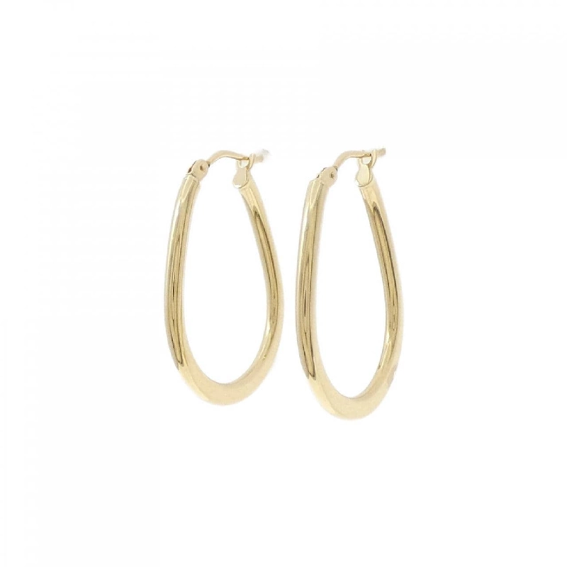 Bông tai hoop 750YG - Hàng hiệu Authentic 875305