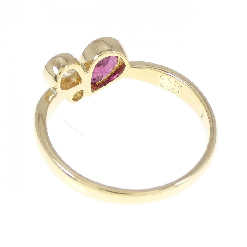 Nhẫn Ruby 18KYG 0.59CT 673281
