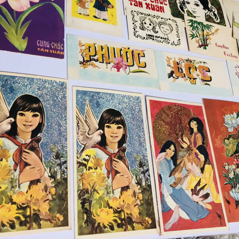 LÔ HÌNH ẢNH, THIỆP TẾT XƯA 795522