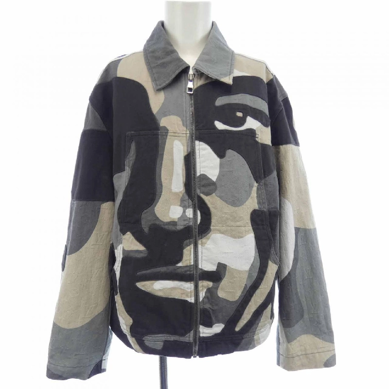 Áo khoác denim patchwork đặt hàng của LOUIS VUITTON HPA87WCKL - Hàng hiệu Authentic 901179