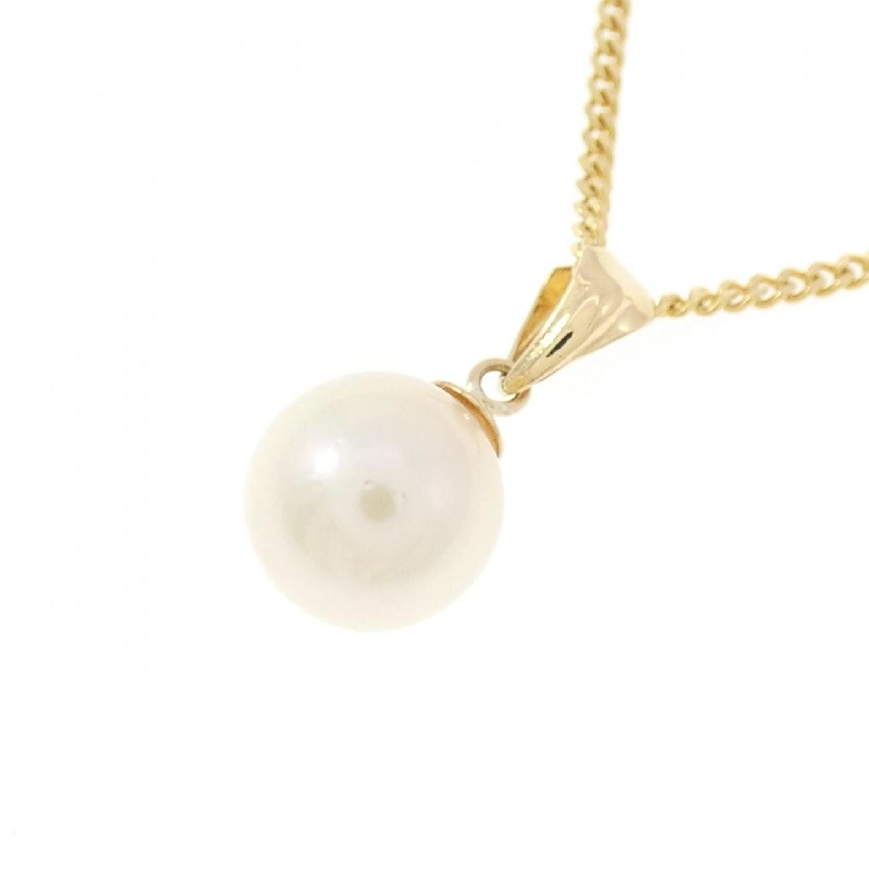 K18YG Dây chuyền ngọc trai Akoya 7.0mm - Hàng hiệu Chính hãng 856478