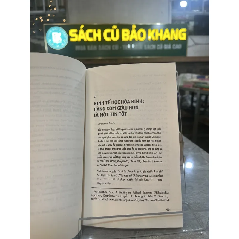 HOÀ BÌNH, TÌNH YÊU VÀ TỰ DO- TOM G. PALMER 712485