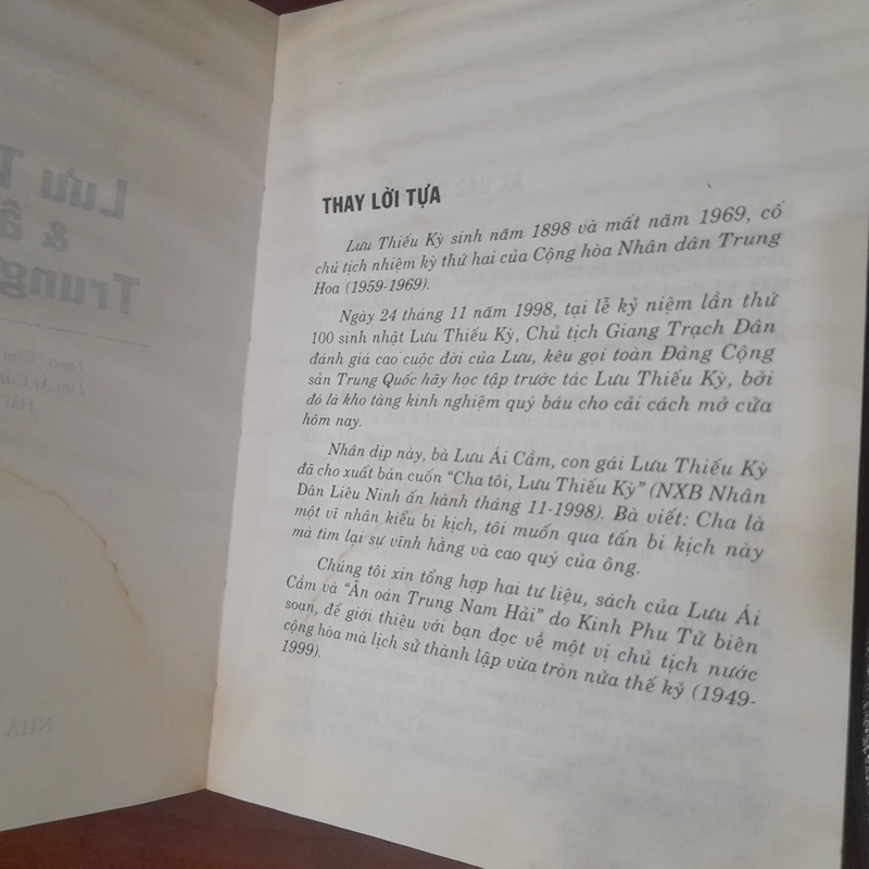 LƯU THIẾU KỲ & Ân oán Trung Nam Hải 540655